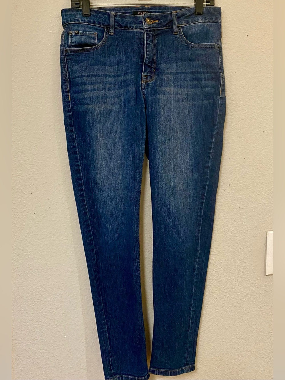 Curve Appeal Stretch Skinny Jeans - Size 8/29
